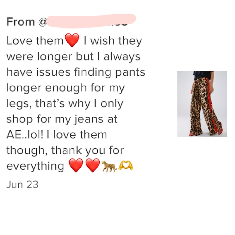 Leopard Cheetah Animal Print Red Stripe Faux Tie Front Loose Wide Pants - Picture 7 of 8
